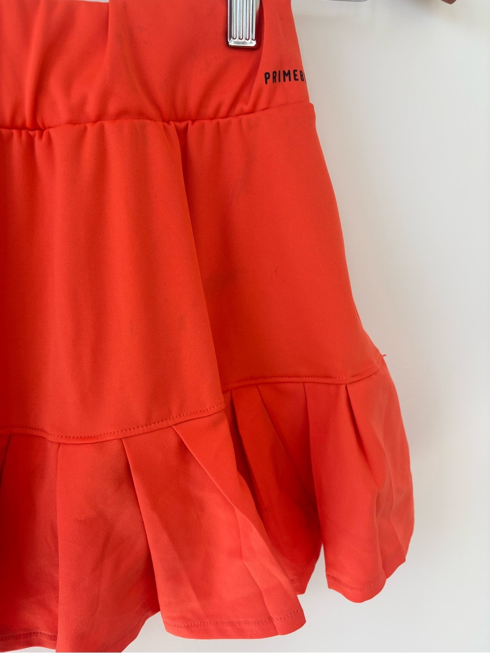 Adidas Black Tank & Bright Orange Tennis Skirt Set Size XS - Picture 12 of 15